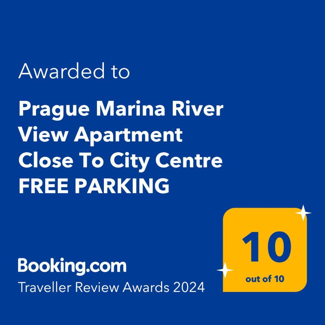 Prague Marina River View Apartment Close To City Centre Free Parking Экстерьер фото